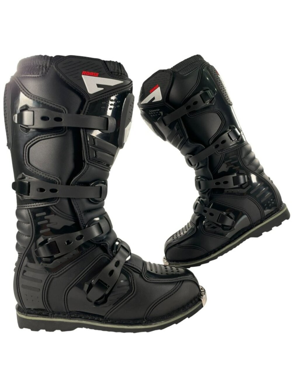 RDR Co Forge Black Motocross Off-Road Blk Riding Boots Men's Sz 10 MSRP $170 NEW
